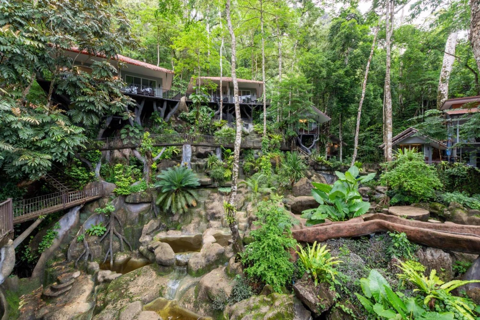Rock And Tree House Resort Khao Sok National Park Exterior foto