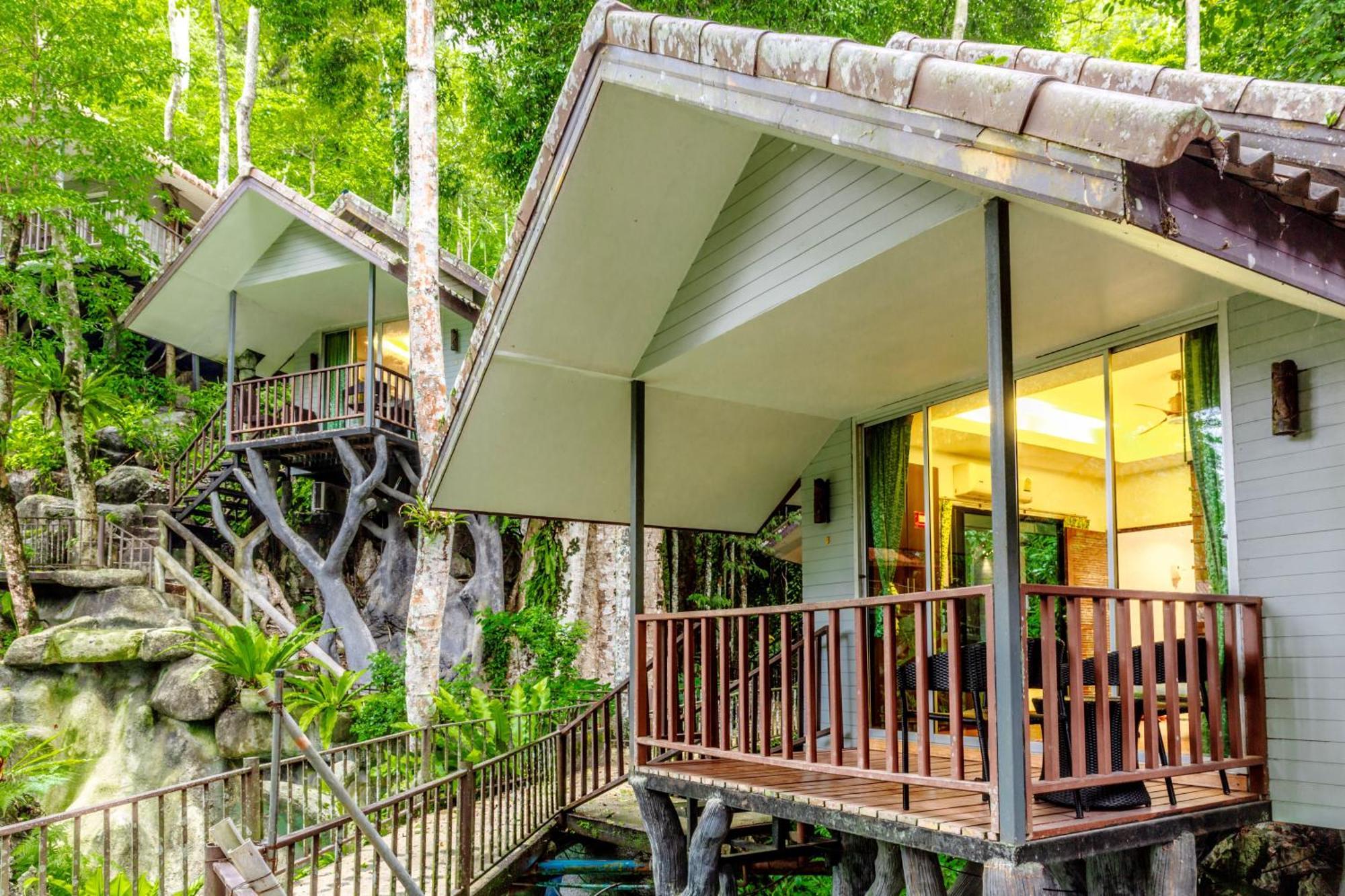 Rock And Tree House Resort Khao Sok National Park Exterior foto